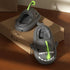 Sharkicks Basic - Invierno, Pantuflas de Tiburón Pejesapo, Tacón Abierto